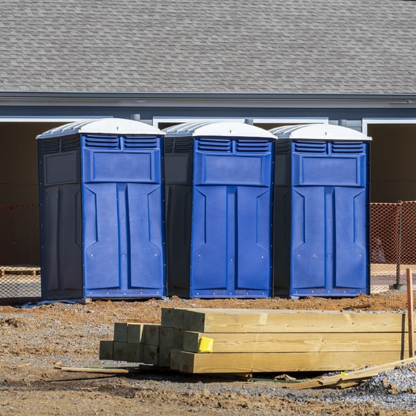 are there any restrictions on what items can be disposed of in the portable restrooms in Azalea OR